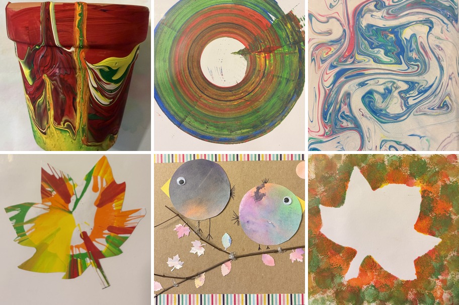 Kids artwork collage 2
