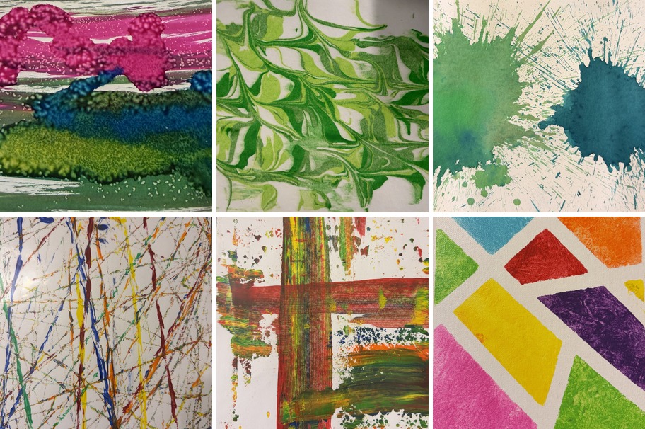 Kids artwork collage 3