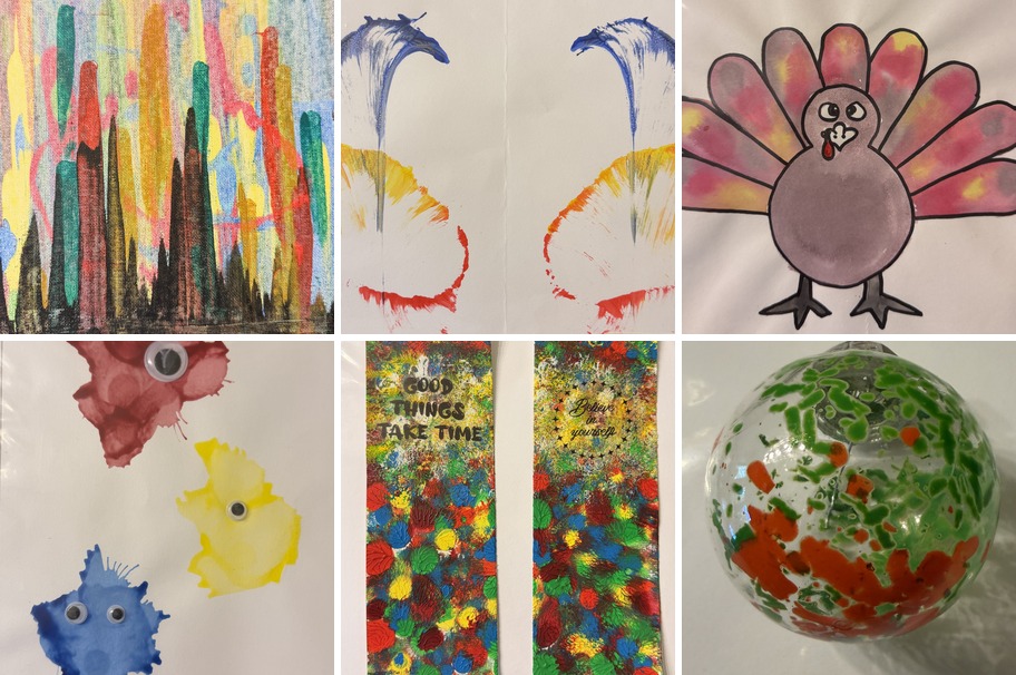 Kids artwork collage 4